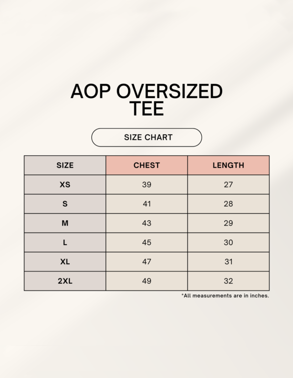 Unisex AOP Oversized Tee - Image 5
