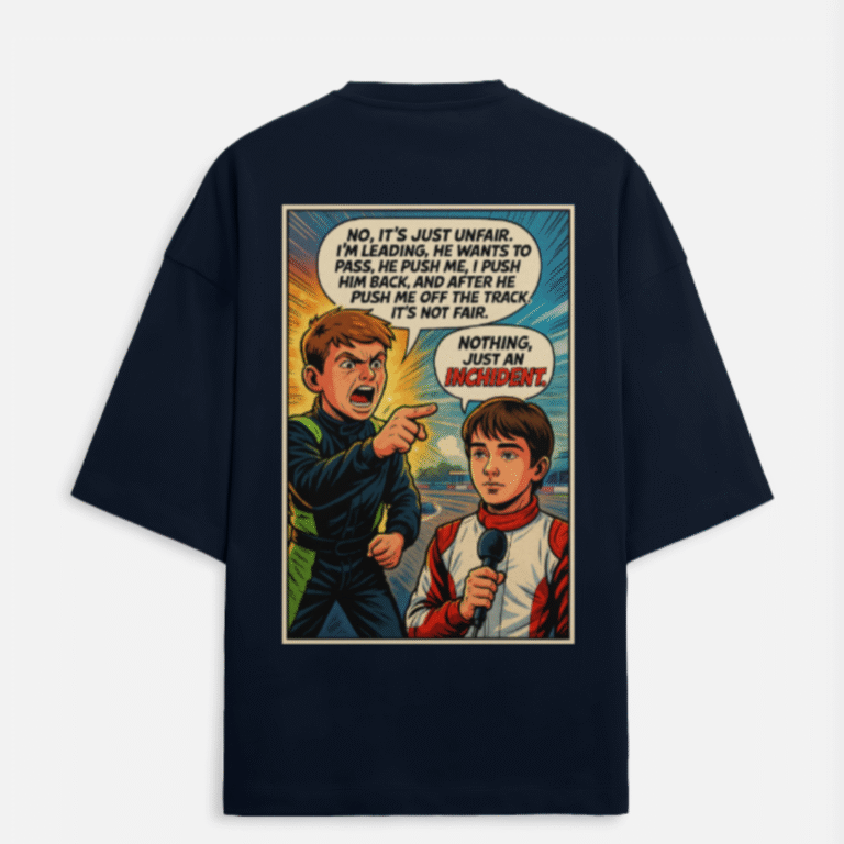 It's Just an Inchident - Unisex Oversized Tee